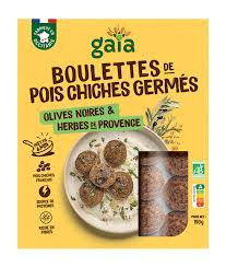 BOULETTES POIS CHICHES GERMEES A L'ORIENTAL BIO 190g - GAÏA
