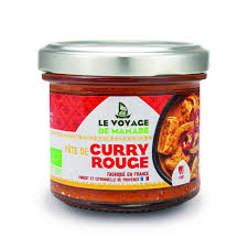 PATE DE CURRY ROUGE BIO 105G - LE VOYAGE DE MAMABE