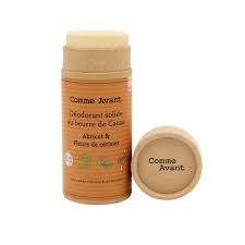 DEODORANT SOLIDE ABRICOT & FLEURS DE CERISIER BIO COSMOS ORGANIC 60G - COMME AVA