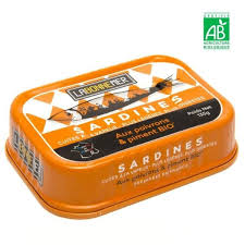 SARDINES AUX POIVRONS & PIMENTS BIO 135G - LA BONNE MER