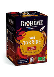 TISANE NUIT TORRIDE BIO X 20 INFUSETTES - BIOHÊME