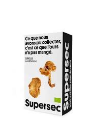 GIROLLES SECHEES BIO 25G - SUPERSEC