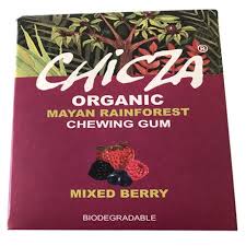 CHEWING GUM BIOIDEGRADABLES CHICZA FRUITS ROUGES BIO 30G