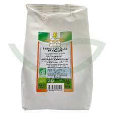 FARINE 5 CEREALES & GRAINES BIO SPECIAL PAINS - MOULIN DES MOINES