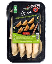GYOZA LEGUMES ET GINGEMBRE BIO & VEGAN 200G - COQUELICOT EVASION