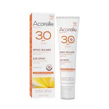 SPRAY SOLAIRE 30SPF CERTIFIE BIO 100ML - ACORELLE
