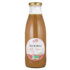 SOUPE DE LENTILLES BIO 75CL - DU LOCAL EN BOCAL