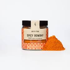 SPICY BOMBAY CURRY ROUGE BIO 120ML - SOULSPICE