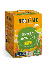 TISANE SPORT AVENTURE BIO 20 INFUSETTES - BIOHÊME
