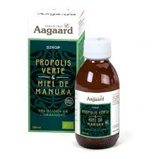 SIROP PROPOLIS VERTE & MIEL DE MANUKA BIO 150ML - AAGAARD