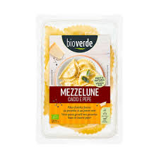 PÂTES FRAÎCHES FARCIES AU PECORINO & AU POIVRE NOIR BIO 250G - BIO VERDE