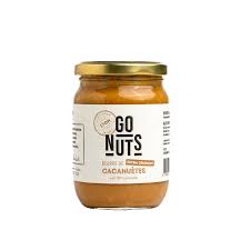 BEURRE DE CACAHUETES EXTRA CRUNCHY BIO 270G - GO NUTS