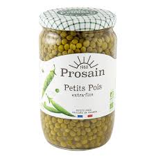 PETITS POIS EXTRA FINS PREPARES BIO 690G - PROSAIN