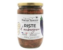 RISTE D'AUBERGINES BIO 600g - NATUR'AVENIR