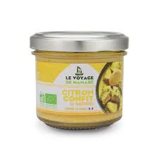 CREME DE CITRON CONFIT AU GINGEMBRE BIO 105g - LE VOYAGE DE MAMABE