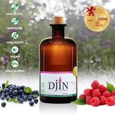 DJIN IMMUNITE FRUITS ROUGES BIO & VEGAN SANS ALCOOL 50cl - DJIN SPIRITS