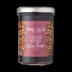 PREPARATION GOURMANDE CERISE NOIRE GATEAU BASQUE 250g - FAVOLS LES PATISSIERES