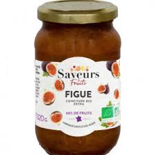 CONFITURE BIO FIGUE EXTRA 310g - SAVEURS ET FRUITS