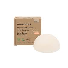 SOIN LAVANT INTIME BIO A L'HUILE DE MILLEPERTUIS 50g - COMME AVANT