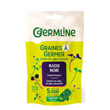 GRAINES A GERMER RADIS NOIR BIO 150g - GERMLINE