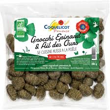 GNOCCHI EPINARD AIL DES OURS BIO 300g - COQUELICOT PROVENCE