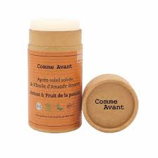 APRES-SOLEIL HUILE D'AMANDE DOUCE ABRICOT & FRUIT PASSION BIO 70g - COMME AVANT