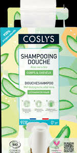 SHAMPOING DOUCHE ALOE VERA BIO & VEGAN - COSLYS