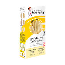 COLORATION BLOND CLAIR 100% VEGETALE & BIO VEGAN - LES COULEURS DE JEANNE