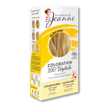 COLORATION BLOND DORE 100% VEGETAL & BIO VEGAN - LES COULEURS DE JEANNE