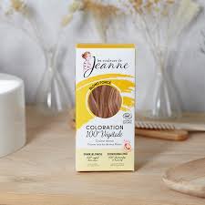 COLORATION BLOND FONCE 100% VEGETAL & BIO VEGAN - LES COULEURS DE JEANNE