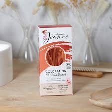 COLORATION CUIVRE INTENSE 100% VEGETALE & BIO VEGAN - LES COULEURS DE JEANNE