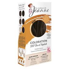 COLORATION BRUN 100% VEGETALE & BIO VEGAN - LES COULEURS DE JEANNE