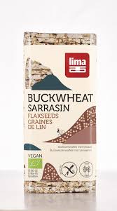 GALETTES DE SARRASIN AUX GRAINES DE LIN BIO 130g - LIMA