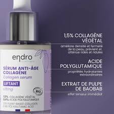 SERUM ANTI-ÂGE COLLAGENE LIFTANT BIO 30ml - ENDRO – Image 2