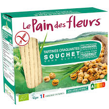 TARTINES CRAQUANTES AU SOUCHET BIO SANS GLUTEN & VEGAN 150g - LE PAIN DES FLEURS