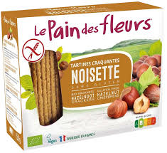 TARTINES CRAQUANTES NOISETTE BIO SANS GLUTEN & VEGAN 150G - LE PAIN DES FLEURS