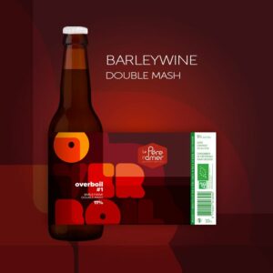 OVERBOIL#1 BIO BARLEYWINE DOUBLE MASH 33cl - BRASSERIE LE PERE L'AMER