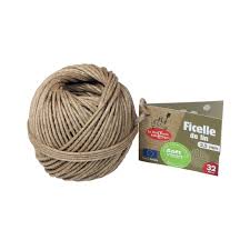 FICELLE DE LIN 2,5mm - DROGUERIE ECOLOGIQUE