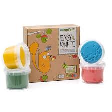 BOITE DE 4 POTS PÂTE A MODELER 549g - NEGOCE