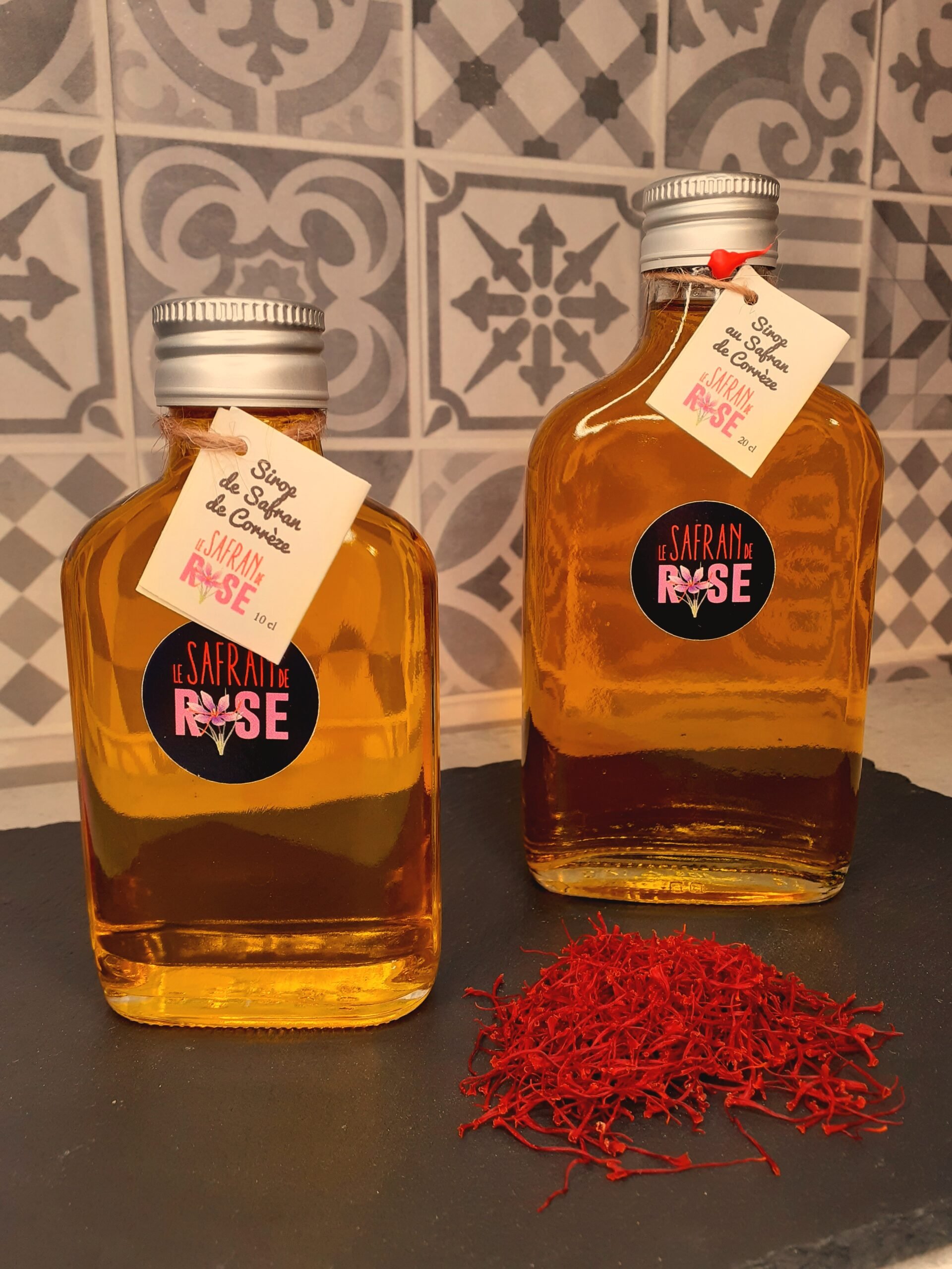 SIROP DE SAFRAN BIO 40ml - LE SAFRAN DE ROSE