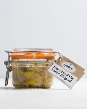 FOIE GRAS D'OIE ENTIER DU PERIGORD 120g - MAISON LEMBERT