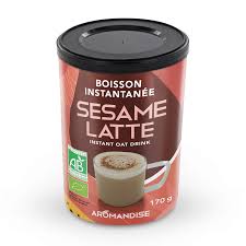 BOISSON INSTANTANEE SESAME LATTE BIO 170g - AROMANDISE