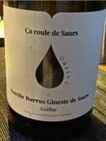 CA COULE DE SAURS ONDENC BLANC BIO AOC GAILLAC 75cl - CHÂTEAU DE SAURS
