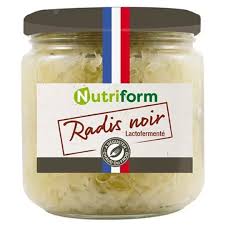 RADIS NOIR LACTO-FERMENTE BIO 380g - NUTRIFORM