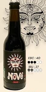 BIERE BRUNE BIO 33cl - BRASSERIE LA NOVE