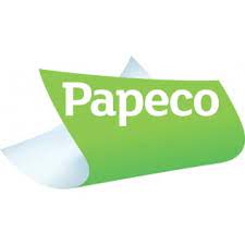 PAPIER HYGIENIQUE PAPECO ROULEAU BLANC RECYCLE VRAC 600 FEUILLES – Image 3