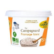 FROMAGE BLANC 5% CAMPAGNARD BIO 500G - GABORIT