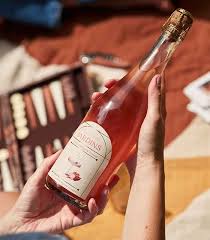 PETILLANT BIO SANS ALCOOL ROSE & GINGEMBRE 75cl - BULLES DE JARDINS – Image 2
