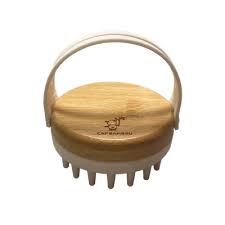 BROSSE DE MASSAGE CUIR CHEVELU - CAP BAMBOU