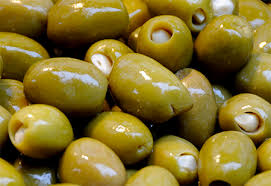 OLIVES ERTES FARCIES AUX AMANDES BIOLOGIQUES (GRECE) - LE TEMPS DES OLIVIERS